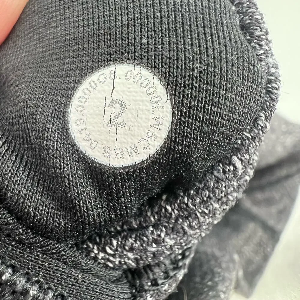 Lululemon Wunder Under High-Rise Tight Variegated Knit jacquard black size 2
